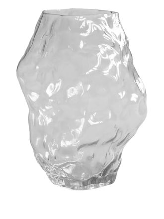 101 Copenhagen medium Katachi glass vase (35cm x 23.5cm) - unisex - glass - One Size - White