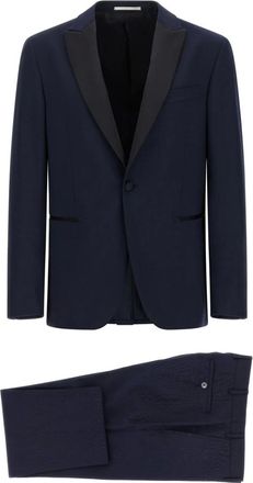 Pal Zileri Heren, Pakken, Blauw, Maat: S Wol