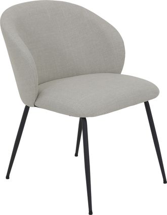 Hela 4-Fussstuhl »GRAZ, Esszimmerstuhl« (Set) 1 Stk.XL-Sitzbreite,4-Fuss,Rundrohrgestell,140 Kg belastbar, Webstoff