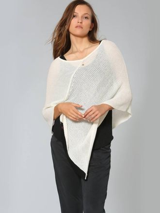 Label+Thread Womens Seamed Sun Blocker Top In Tusk