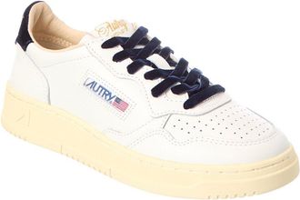 Autry Medalist Leather & Velvet Sneaker