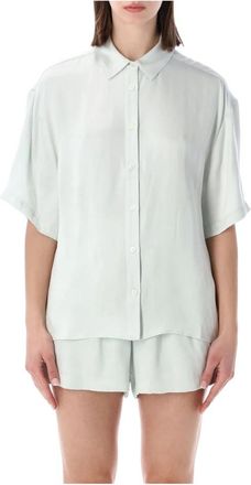 Anine Bing Pyjamas - Dames - Overhemden - Groen - M - Overhemden