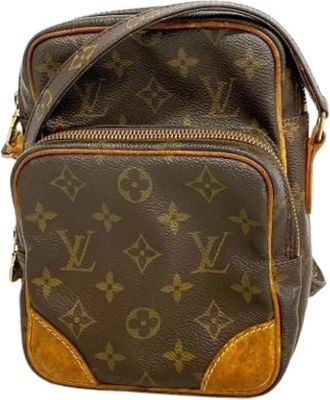 Louis Vuitton Pre-owned Cross Body Bags, female, Brown, Size: ONE SIZE Pre-owned Amazon Shoulder Bag
