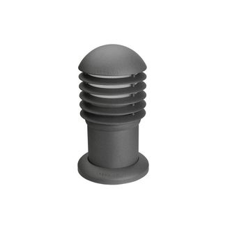 Netlighting Balizas 1 Light Small Outdoor Bollard Light Urban Grey IP44 E27