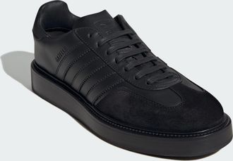 adidas Originals ADIDAS Originals Unisex Gazelle Indoor Made In Italy Shoes - Black Leather - Size UK 11.5
