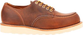 Red Wing Shoes Brown Shop Moc Oxford Stitching Leather Lace-Up