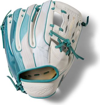 Nike Vapor Elite Baseball Infield Snake Eyes Web Fielding Glove - Right Hand Throw in White | N1013069-143