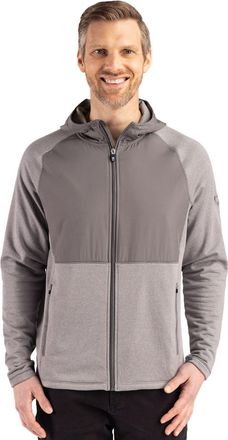 Cutter & Buck Peshastin Fleece Recycled Mens Hybrid Jacket