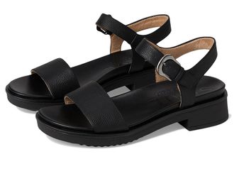 Naturalizer SOUL Naturalizer Emma Womens Wedge Shoes Black Faux Leather : 8.5 M (B), Synthetic