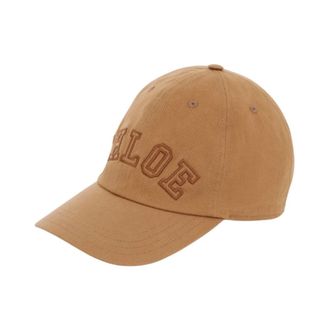 Chlo&eacute; Signature Cap - unisex - Petten - Bruin - M - Katoen - Accessoires
