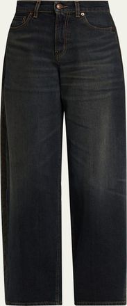 6397 Roomy Tuxedo Jeans
