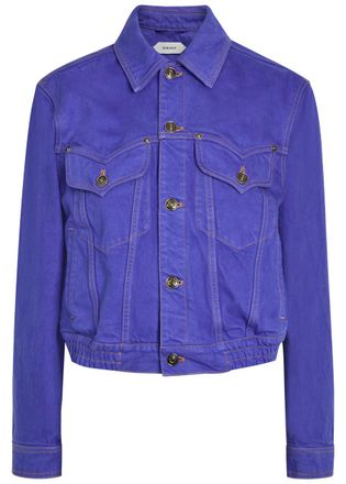 Versace Blouson Denim Jacket - Blue - 42 (UK10 / S)