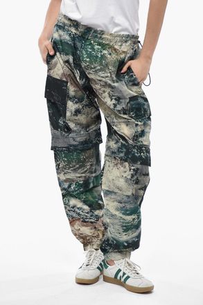 Stella McCartney Pantaloni Cargo TAYLOR in Nylon Fantasia Stella McCartney