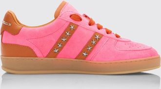 Philipp Plein Sneakers Retro Rebel in camoscio con stelle applicate