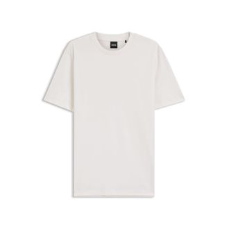 BOSS Bubble-structure T-shirt in cotton