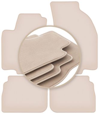 OEM Alfombrillas Beige Premium Para: Alfa Romeo 156 Berlina, Familiar, Familiar 2000-2006