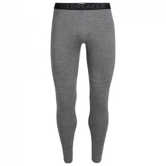 Icebreaker 260 Tech Leggings Lange Unterhose für Herren | grau