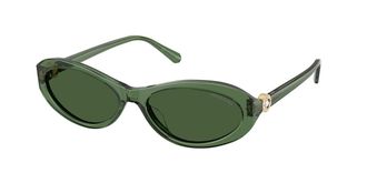 Swarovski SK6069U 108571 Womens Sunglasses Green Size 56
