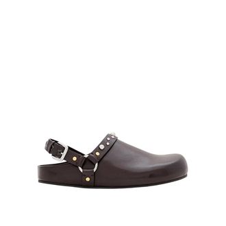 Stella McCartney Stella McCartney, Clogs, female, Brown, Size: 11 US Elyse Studded Clogs