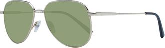 Serengeti Eyewear Unisex Montego Sunglasses Aviator Style - Sage Green - One Size