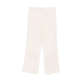 Pantaloni Torino Wide Trousers, female, Beige, Size: 4XL Jodie Wide Trousers