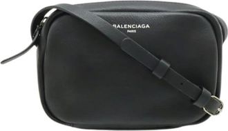 Balenciaga Pre-owned Cross Body Bags, female, Black, Size: ONE SIZE Pre-owned Vintage Pochette Shoulder Bag