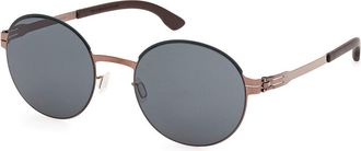 Ic! Berlin IC0215 Pina 98N Mens Sunglasses Brown Size 53