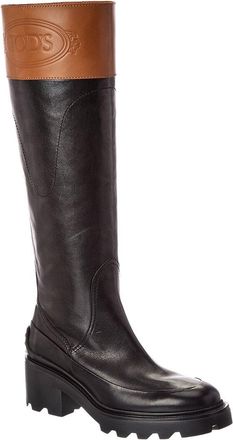 Tod's TodS Leather Knee-High Boot