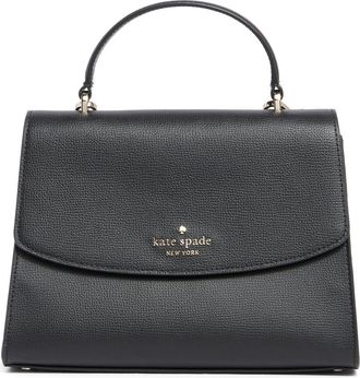 Kate Spade New York darcy top handle satchel in Black at Nordstrom Rack