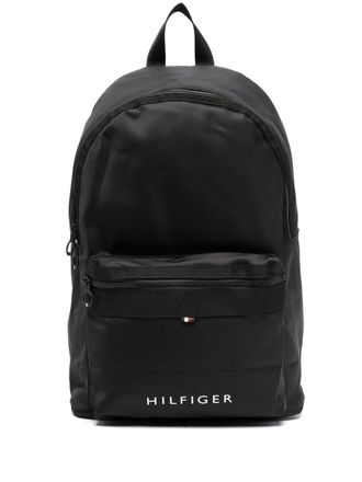 Tommy Hilfiger Zaino con stampa - Nero
