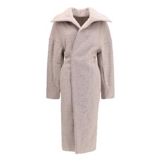 Rick Owens Cappotto con Cintura Dracucollar - - Coats - Donna - Rosa - L