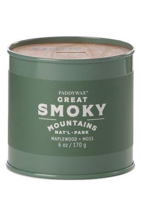 Paddywax Parks 6 oz. Candle in Great Smoky Mount at Nordstrom Rack
