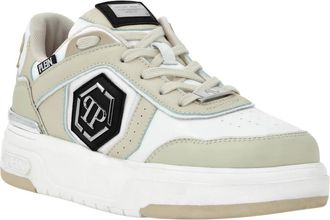 Philipp Plein Sk 8R Plein Low - unisex - Sneakers - Beige - 39 EU - Leer - Schoenen