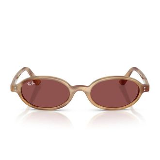 Ray-Ban Sunglasses Rb4472 685675 Brown Cream/Dark Violet Unisex