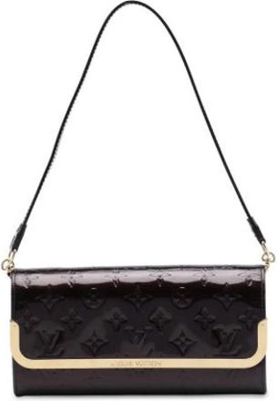 Louis Vuitton Pre-owned Rossmore MM - Dames - Vintage Schoudertas - Paars - ONE Size - Leer - Vintage