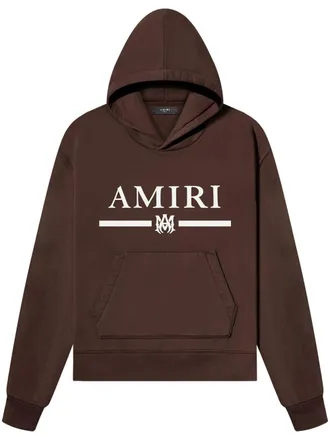 Amiri Felpa con stampa - Marrone