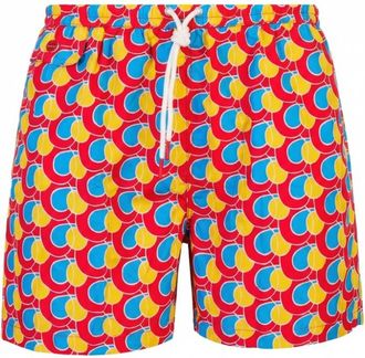 Kiton Swim Shorts - Heren - Strandmode - Veelkleurig - XL - Polyester - Badmode