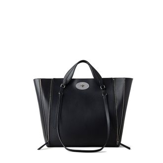 Mulberry Womens Oversized Bayswater Zip Tote - Black