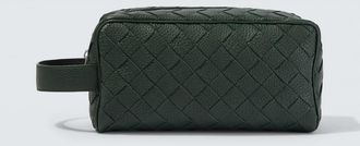 Bottega Veneta Intrecciato leather pouch