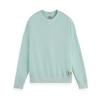 Scotch & Soda Heren, Sweatshirts & Hoodies, Groen, Maat: 2XL Katoen