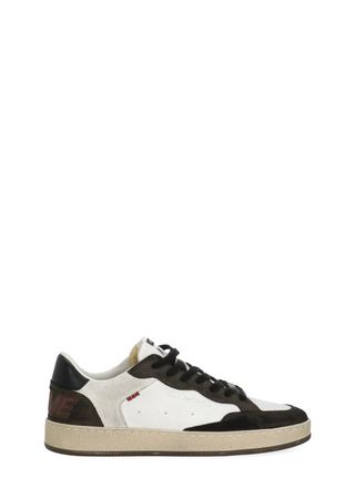 Crime London White Chelsea Used Effect Sneakers