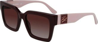 Karl Lagerfeld Womens KL6057S 52 605 Sunglasses - Red - One Size