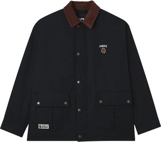 Fingercroxx Giacca a coste - Nero