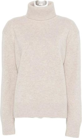 Frankie Shop Maglione a collo alto Gala - - Knitwear - Donna - Beige - S