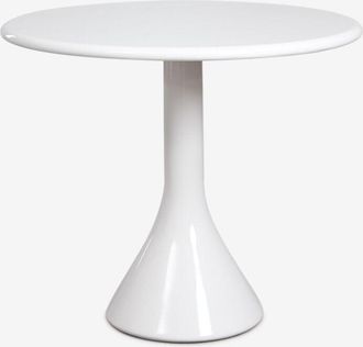 Sklum Mesa De Comedor Redonda &Oslash;90 Cm En Cemento Y Fibra De Vidrio Melody Sklum