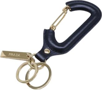 Prada unisex, Pre-owned, Zwart, Maat: ONE Size Leer