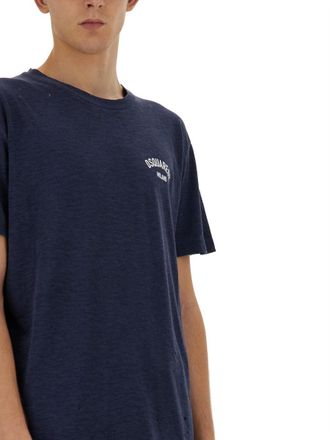 Dsquared2 Logo Cotton Blend T-Shirt - Multicolor
