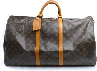 Louis Vuitton Brown Monogram Boston Bag (Pre-Owned)