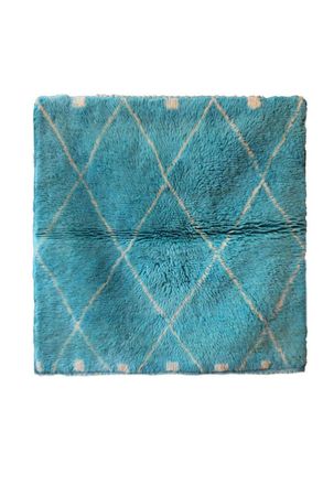 AFK Living Alfombra bereber marroqu&iacute; de pura lana 120 x 123 cm