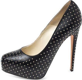 Brian Atwood Pumps con borchie - Nero